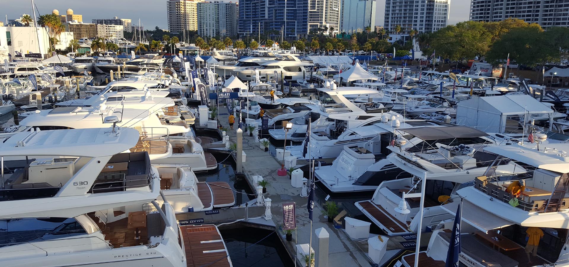 Boat Show Setup